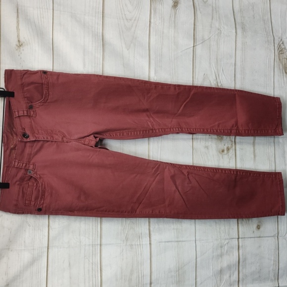 Seven7 Denim - SEVEN7 Deep Rose Skinny Jeans, Size 10